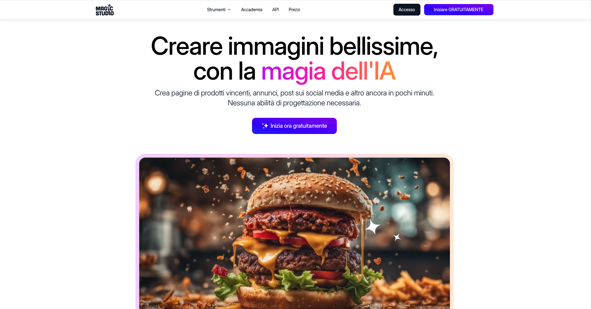 Magic Studio: Modifica e Crea Immagini